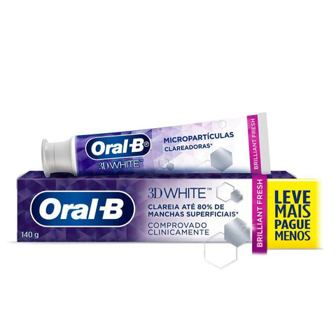 Pasta de Dente Oral-B 3D White Briliant Fresh 140 g