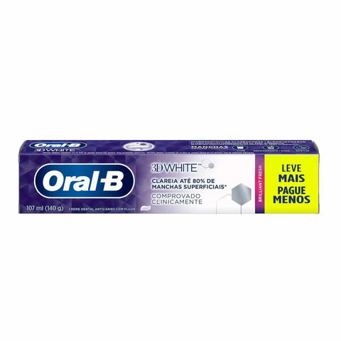Pasta de Dente Oral-B 3D White Briliant Fresh 140 g