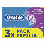 Pasta de Dente Oral-B Antiaçúcar  3 x 70 g