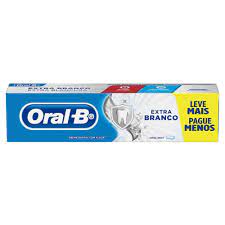 Pasta de Dente Oral-B Extra Branco Tradicional - 150 g