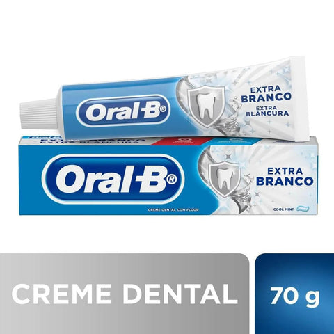 Pasta de Dente Oral-B Extra Branco Tradicional - 70 g