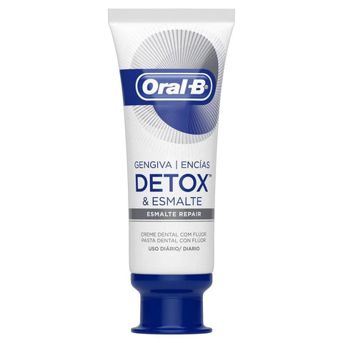 Pasta de Dente Oral-B Gengiva Detox Esmalte Repair - 102 g