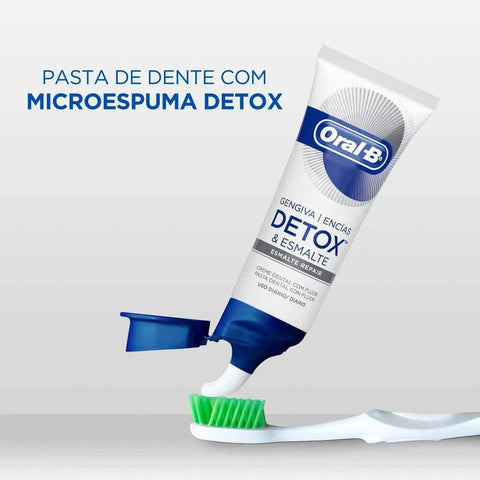 Pasta de Dente Oral-B Gengiva Detox Esmalte Repair - 102 g