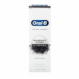 Pasta de Dente Oral-B Natural Essence  Bicarbonato e Carvão - 90 g
