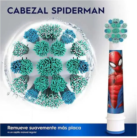 Refil Escova Elétrica Kids Spiderman 2un - Oral-B