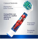 Refil Escova Elétrica Kids Spiderman 2un - Oral-B