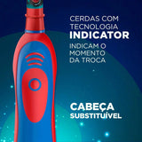 REFIL Escova Elétrica Oral-B Disney 3+ Anos, Carros 2 - Refil com 2 unidades