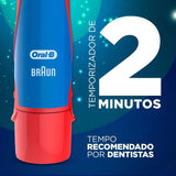 REFIL Escova Elétrica Oral-B Disney 3+ Anos, Carros 2 - Refil com 2 unidades