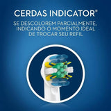 Refil Para Escova de Dente Elétrica Oral-B Floss Action 2 Unidades