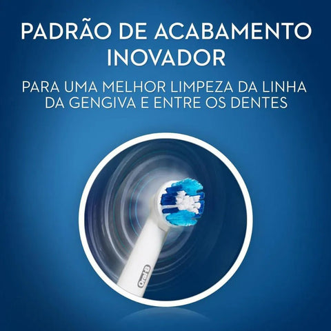 Refil Para Escova de Dente Elétrica Oral-B Precision Clean 2 Unidades