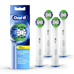 Refil Para Escova de Dente Elétrica Oral-B Precision Clean 4 Unidades
