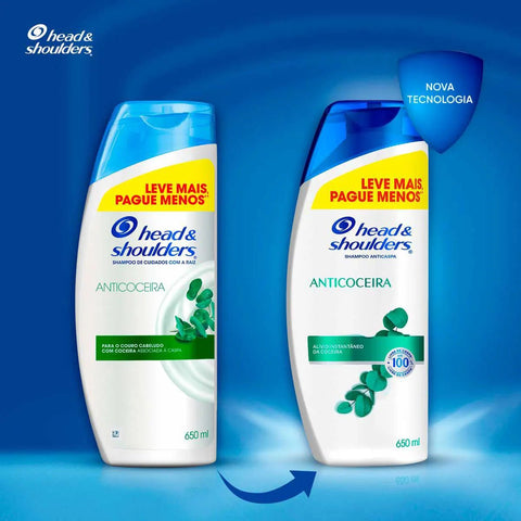 Shampoo Anticaspa Head & Shoulders Anticoceira 650ml