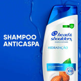 Shampoo Anticaspa Head & Shoulders Hidratação Óleo de Amêndoas 200ml