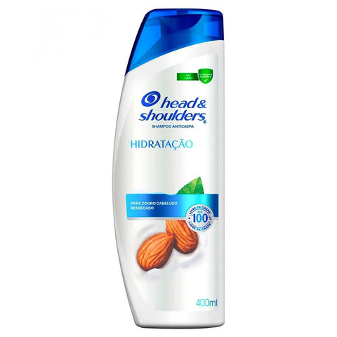 Shampoo Anticaspa Head & Shoulders Hidratação Óleo de Amêndoas 400ml