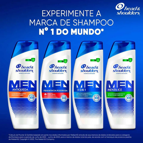 Shampoo Anticaspa Head & Shoulders Men Menta Ice 200ml
