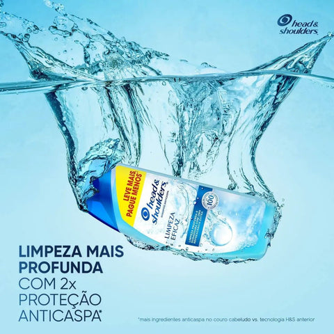 Shampoo Head & Shoulders Limpeza Eficaz 650ml