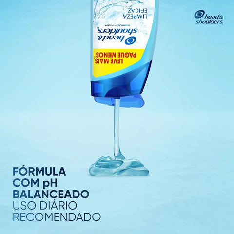 Shampoo Head & Shoulders Limpeza Eficaz 650ml