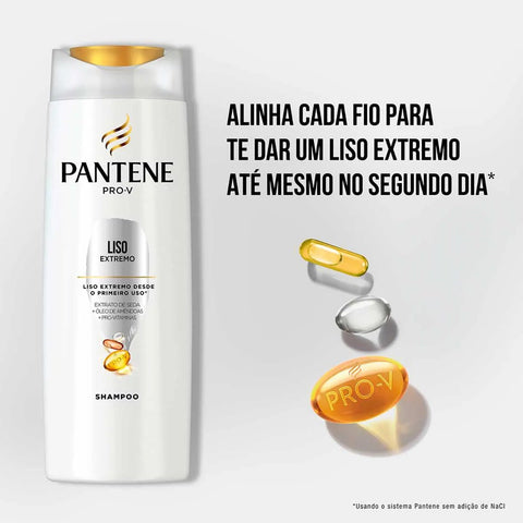 Shampoo Pantene Pro-V Liso Extremo 175Ml