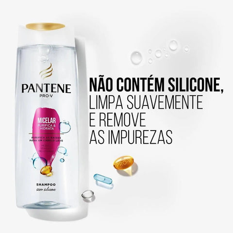 Shampoo Pantene Pro-V Micelar Purifica e Hidrata 200Ml