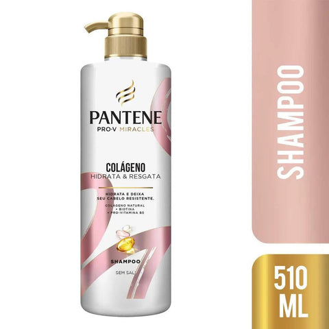 Shampoo Pantene Pro-V Miracles Colágeno Hidrata e Resgata 510ml