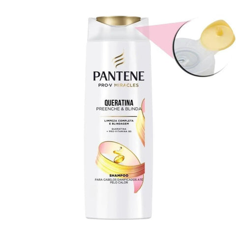 Shampoo Pantene Pro-V Queratina Preenche e Blinda 175ml
