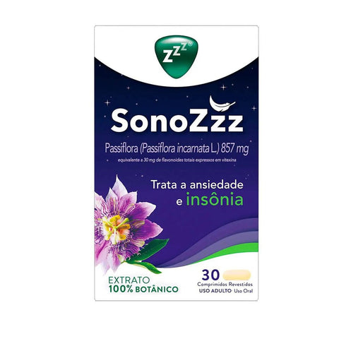 Sonozzz 857mg - 30 Unidades - Comprimido