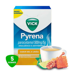 Vick Pyrena  Sabor Mel e Limão - Sachê - 5g