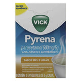 Vick Pyrena  Sabor Mel e Limão - Sachê - 5g