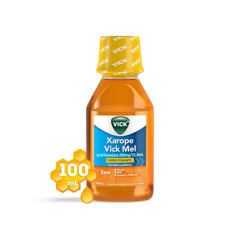 Vick Xarope Expectorante Sabor Mel - Xarope - 100 mL