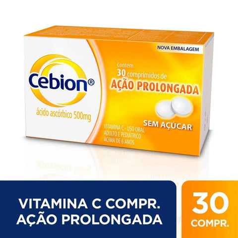 Vitamina C Cebion 500mg - 30 Unidades - Efervescente