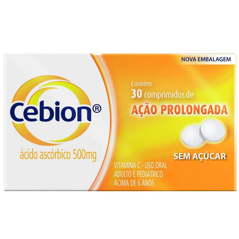 Vitamina C Cebion 500mg - 30 Unidades - Efervescente