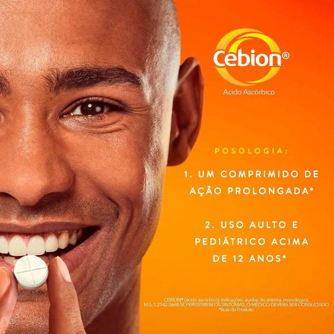 Vitamina C Cebion 500mg - 30 Unidades - Efervescente