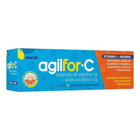 Agilfor C 1g + 1g - 16 unidades - Efervescente