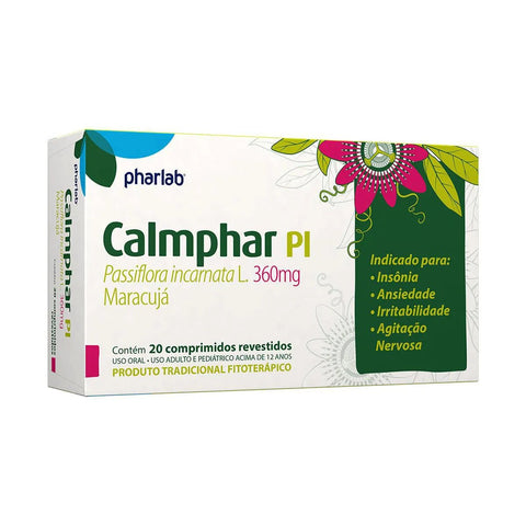 Calmphar PI 360mg - 20 Unidades - Comprimido