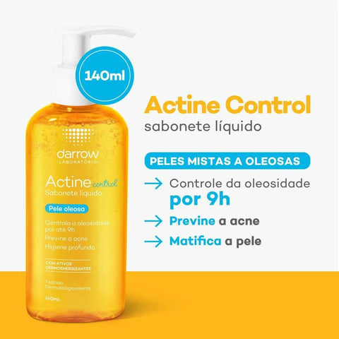 Actine Control Gel de Limpeza Pele Oleosa - 140 g