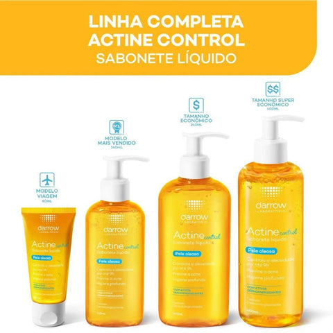 Actine Control Gel de Limpeza Pele Oleosa - 140 g