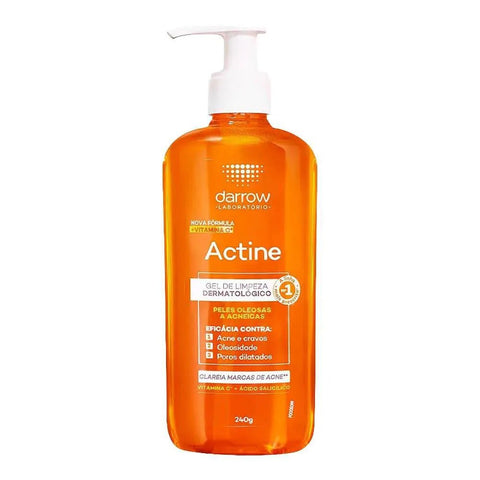 Actine Gel de Limpeza Pele Oleosa & Acneica - 240 g