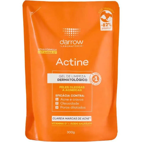 Actine Gel de Limpeza Refil Pele Oleosa & Acneica - 300 g