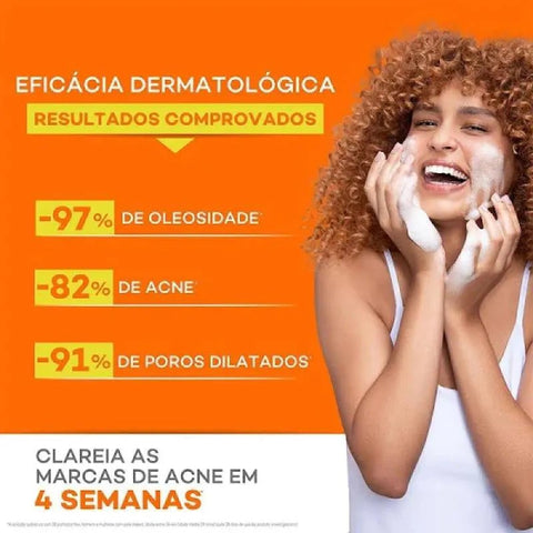 Actine Gel de Limpeza Refil Pele Oleosa & Acneica - 300 g