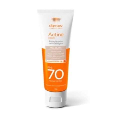 Actine Protetor Solar Facial Colors Pele Clara - FPS 70 - 40 g