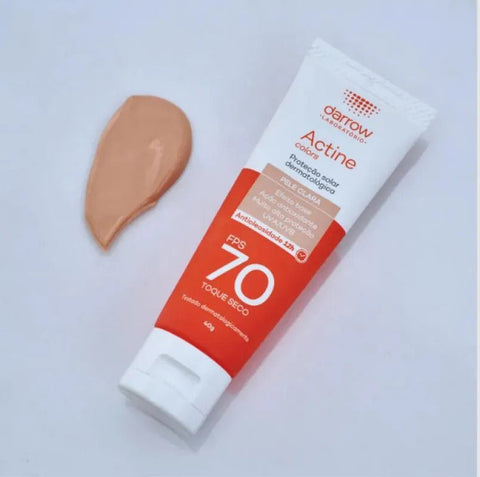 Actine Protetor Solar Facial Colors Pele Clara - FPS 70 - 40 g