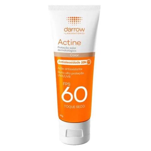 Actine Protetor Solar Facial Com Cor - FPS 60 - 40 g