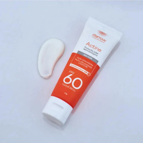 Actine Protetor Solar Facial Sem Cor - FPS 60 - 40 g