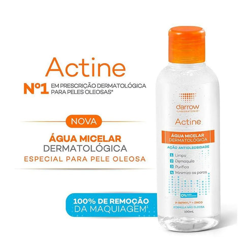 Água Micelar Actine 100 mL