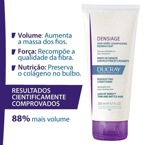 Condicionador Ducray Densiage Redensificante 200ml