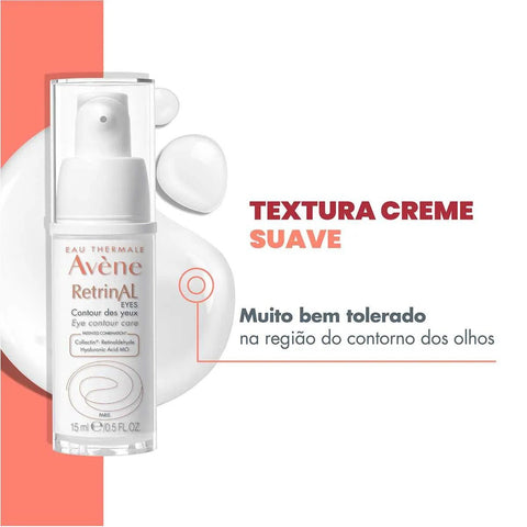 Creme Para O Contorno Dos Olhos Avène Retrinal Eyes 15ml