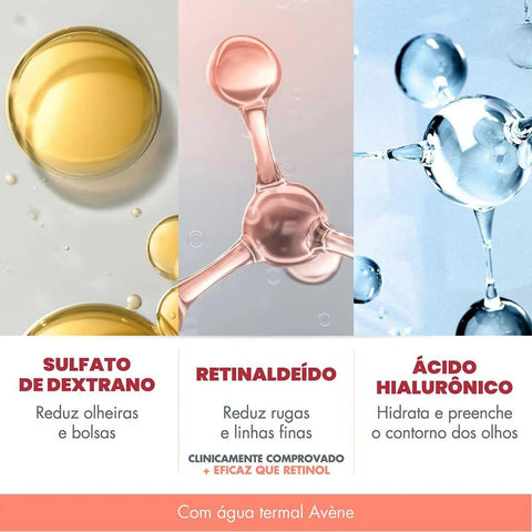 Creme Para O Contorno Dos Olhos Avène Retrinal Eyes 15ml