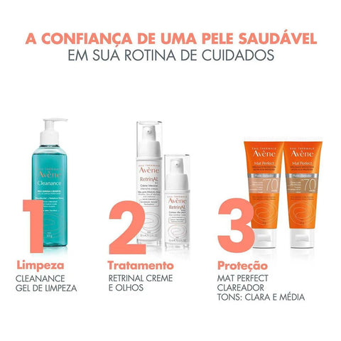 Creme Para O Contorno Dos Olhos Avène Retrinal Eyes 15ml