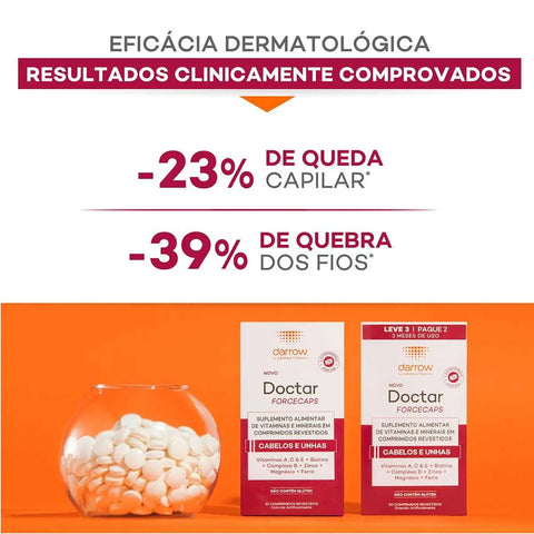Doctar Forcecaps (Pierre Fabre) 30 Unidades - Comprimido