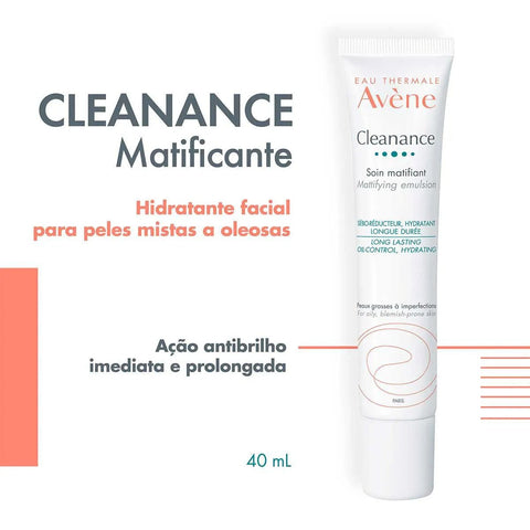 Emulsão Matificante Avène Cleanance 40 mL